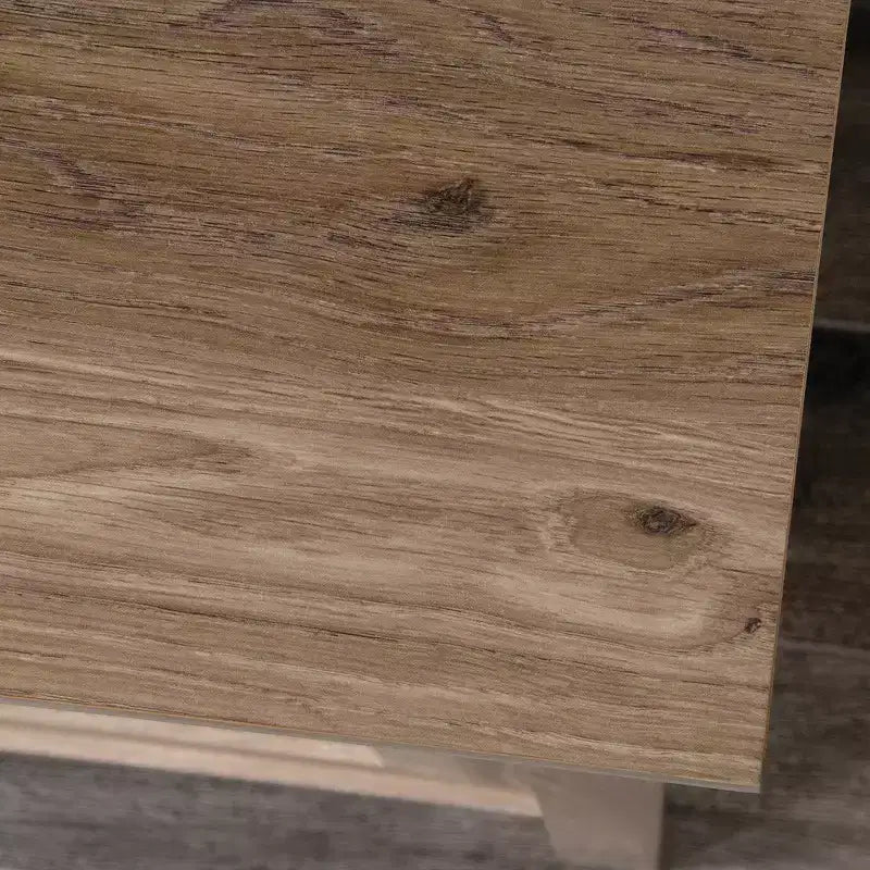 GDFStudio Marlow 52 Commode de chambre rustique en bois à 6 tiroirs