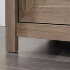 GDFStudio Marlow 52 Commode de chambre rustique en bois à 6 tiroirs
