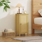 Table de chevet de ferme moderne, table de nuit bohème de 40,6 cm avec tiroir, table d'appoint de rangement en bois avec pieds robustes pour chambre à coucher, salon