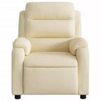 vidaXL Fauteuil de massage inclinable Tissu gris clair