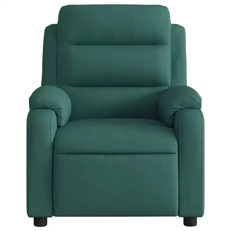 vidaXL Fauteuil de massage inclinable Tissu gris clair