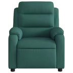 vidaXL Fauteuil de massage inclinable Tissu gris clair