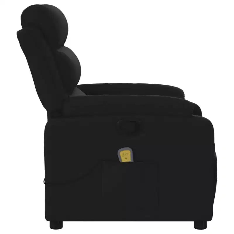 vidaXL Fauteuil de massage inclinable Tissu gris clair