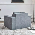 TUYOHW Grand Canapé Poire, Chaise de Sol en Mousse Haute Densité avec Oreiller Inclus, Canapé Paresseux Moderne pour Adultes dans le Salon