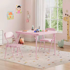 Ensemble table et chaises pliantes Acekool pour enfants, ensemble de table d'activités 3 ou 5 pièces pour garçons et filles pour salle à manger, garderie, salle de classe