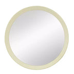 20 Inch Round Mango Wood Wall Mirror