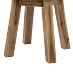 Table d'appoint ronde en bois massif D16x16