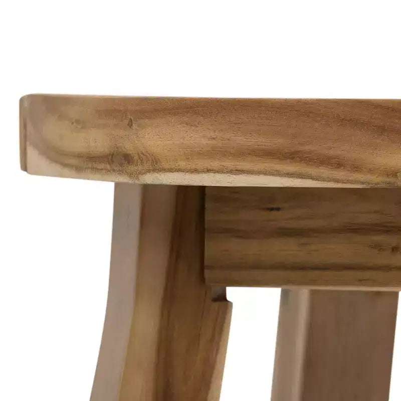 Table d'appoint ronde en bois massif D16x16