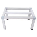 Support de rayonnage en aluminium avec une capacité de 450 kg, étagère alimentaire de sol commerciale pour restaurants, cuisines, magasins