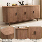Meuble de buffet Dyonery avec armoire de rangement, armoire à couverts avec étagères réglables, convient aux salons