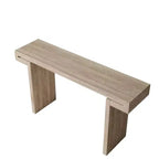 TUYOHW 60IN Table Console Rustique de Ferme, Table d'entrée Étroite avec Finition Bois Vieilli, Table d'Appoint pour Canapé, Salon, Couloir