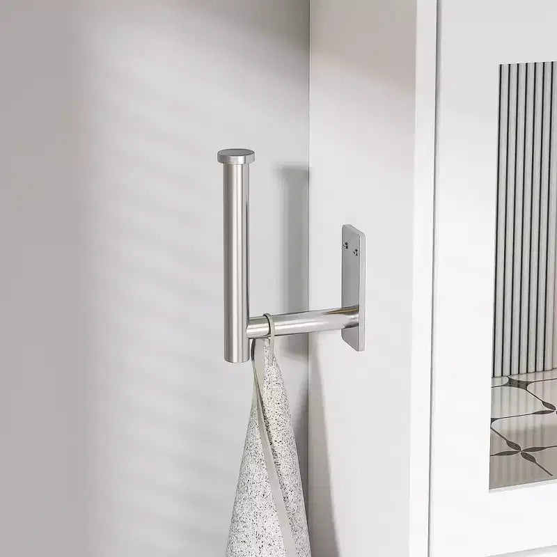 Meuble haut de salle de bain VECELO avec éclairage à détecteur, armoire à pharmacie murale avec étagères de rangement et porte-serviettes pour salle de bain ou buanderie, blanc