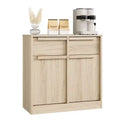 Sideboard Buffet Cabinet with 4 Drawers, 62.4 Large Coffee Cabinet with Storage, Modern Storage Buffet Table for Kitchen Dining Room, Living Room