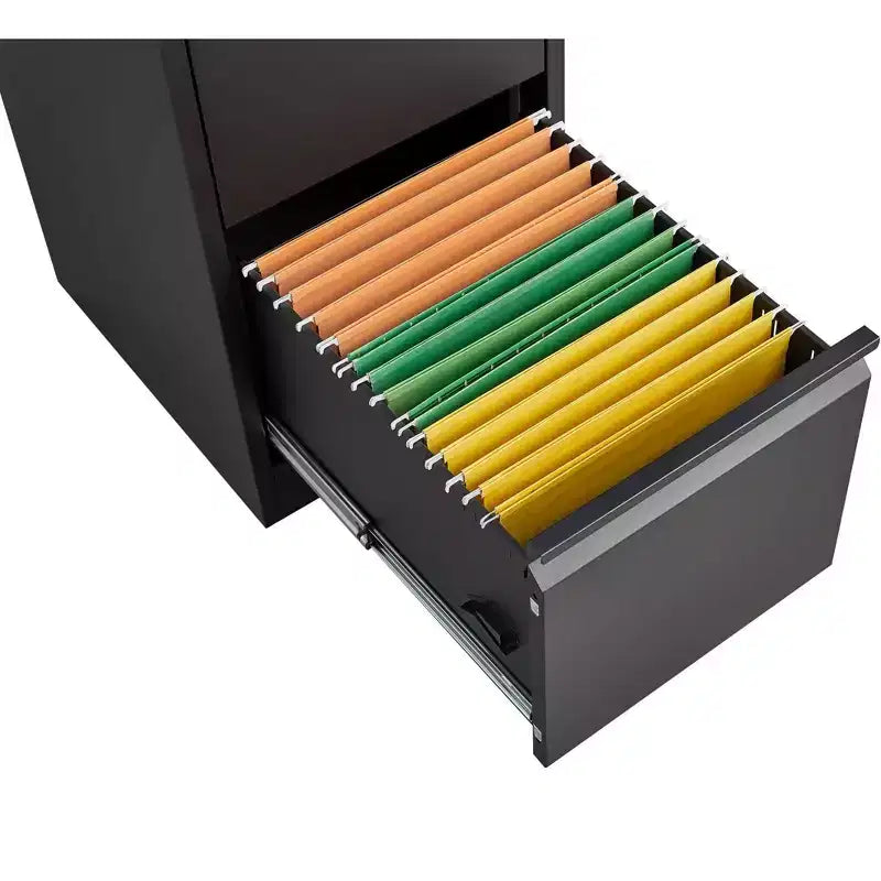 GDFStudio Miao Meuble de classement vertical moderne en acier avec serrure
