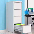GDFStudio Miao Meuble de classement vertical moderne en acier avec serrure
