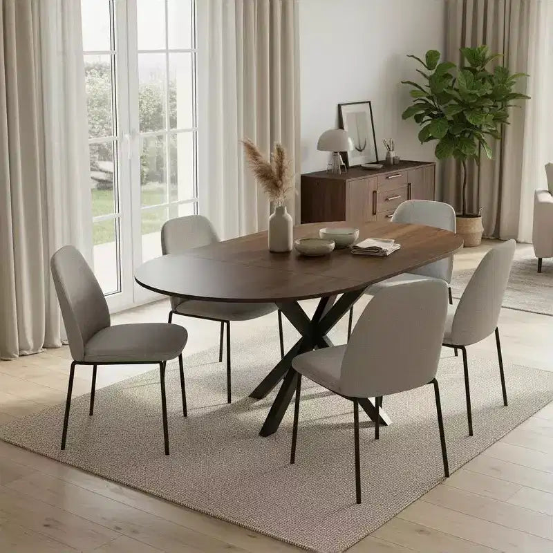 Table d'appoint moderne avec tiroir - Table de chevet pour chambre et salon, MDF aspect bois rustique et plateau en verre trempé, table d'appoint de style industriel
