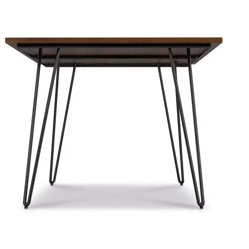 Table à manger rectangulaire industrielle Moreno 66 x 40 pouces