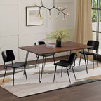 Table à manger rectangulaire industrielle Moreno 66 x 40 pouces