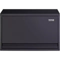 VIYET 20 Wall-Mounted Metal Storage Cabinet-Powder-Coating Steel, Adjustable Shelf, Press Lock, 120LBS Per Shelf