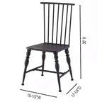 Chaises ou tables à pieds en fuseau de la collection Lakeside -