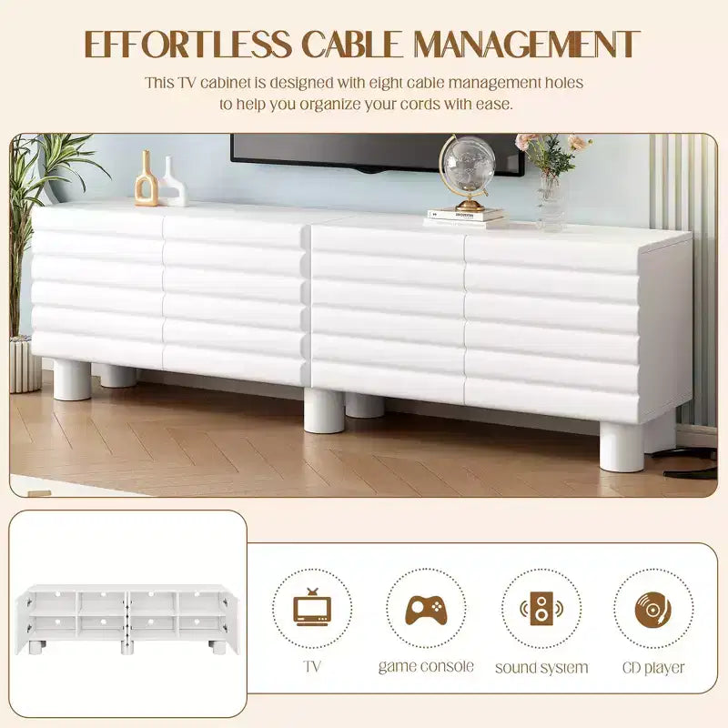 Meuble TV moderne Clihome pour le salon