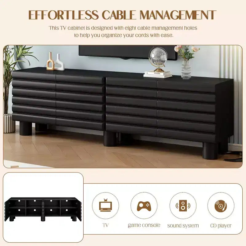 Meuble TV moderne Clihome pour le salon