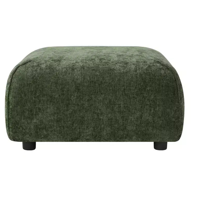 Fauteuil d'appoint rembourré avec pouf Lazy Single Sofa Lounge Chair Fauteuil de loisirs rembourré doux - ModernLuxe