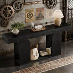 Console, Table d'appoint rustique pour canapé ou entrée