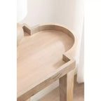 Table console Jovie en bois de Kate and Laurel, 38x14x30, Naturel