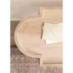 Table console Jovie en bois de Kate and Laurel, 38x14x30, Naturel