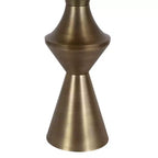 Table d'appoint en métal Zavalia par Kate and Laurel, 33x33x56 cm, Or