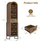 Meuble de rangement pour chaussures hautes et étagère ELECWISH