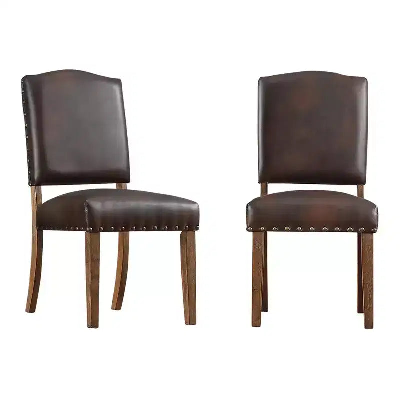 Chaises de salle à manger capitonnées Cobble Hill (lot de 2) - iNSPIREQ
