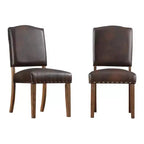 Chaises de salle à manger capitonnées Cobble Hill (lot de 2) - iNSPIREQ