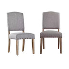 Chaises de salle à manger capitonnées Cobble Hill (lot de 2) - iNSPIREQ