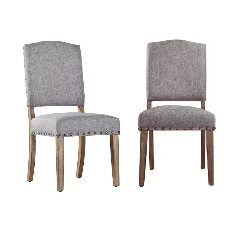 Chaises de salle à manger capitonnées Cobble Hill (lot de 2) - iNSPIREQ