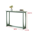 Kings Brand Furniture Console Table étroite 2 niveaux rectangulaire moderne Table de canapé pour entrée, couloir, salon