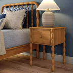 Jenny Lind 1 Drawer Nightstand (456x456/18x18)