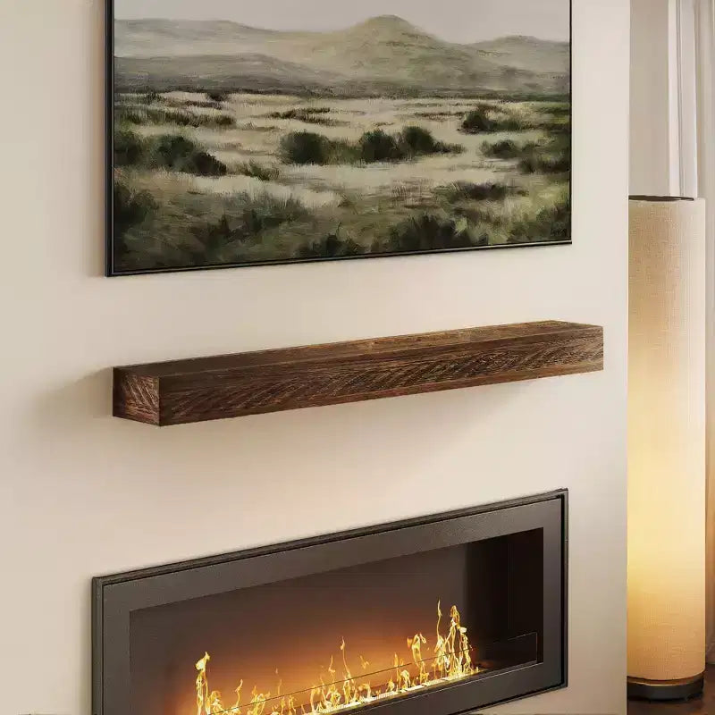Rustic Floating Shelf/Fire Beam (60in / 1524mm)