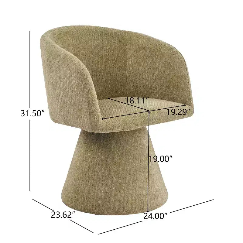 Christopher Knight Home Chai, chaises de salle à manger modernes rembourrées en métal pivotantes à 180° (Lot de 2)