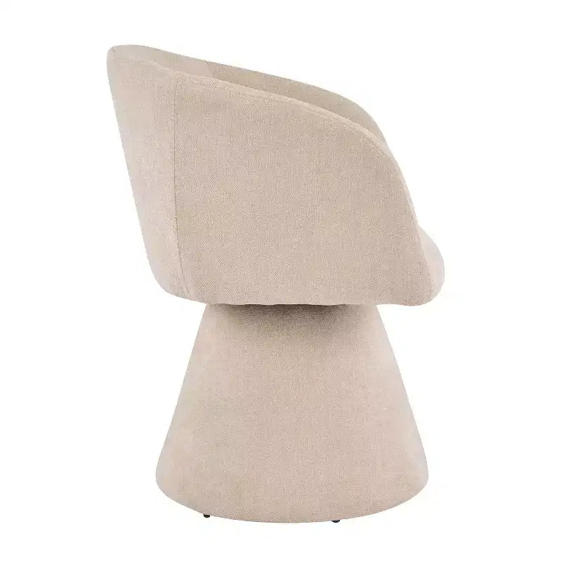 Christopher Knight Home Chai, chaises de salle à manger modernes rembourrées en métal pivotantes à 180° (Lot de 2)