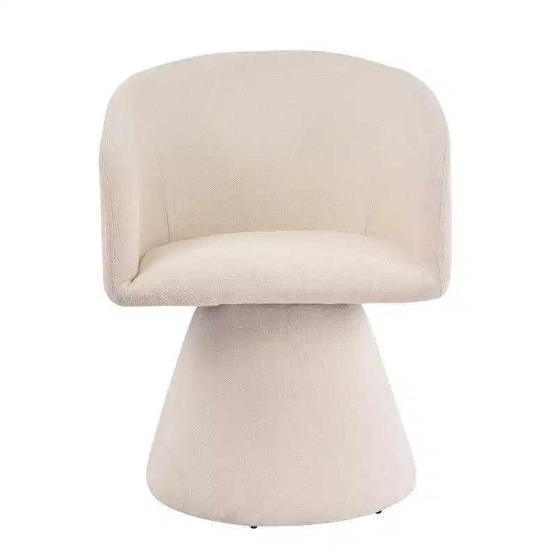 Christopher Knight Home Chai, chaises de salle à manger modernes rembourrées en métal pivotantes à 180° (Lot de 2)