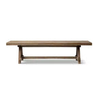 Banc de salle à manger Jennifer Taylor Home Hawthorne 72 en orme recyclé