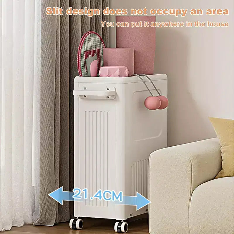 Panier à linge roulant avec couvercle et roulettes, panier à linge pliable pour vêtements sales, organiseur de rangement pour buanderie, chambre, salle de bain