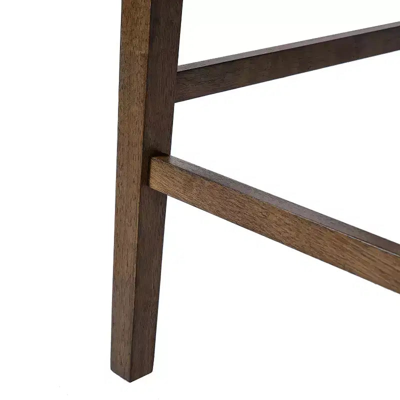Tabourets de comptoir rembourrés Christopher Knight Home Maris en rotin tressé et hévéa style campagne française (Lot de 2)