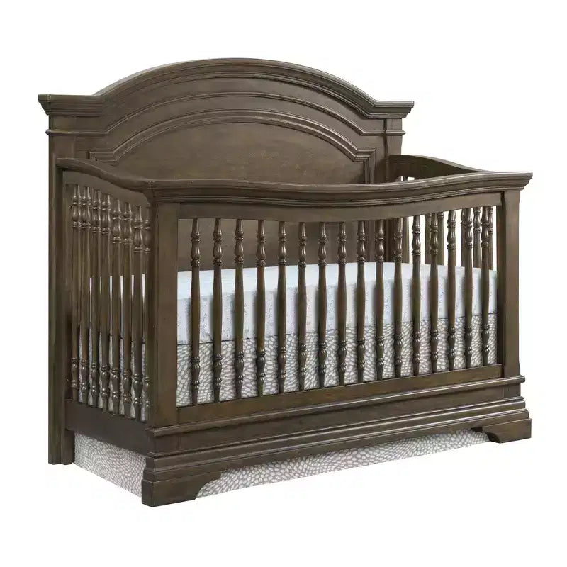 Westwood Baby | Olivia Arch Top Convertible Crib - Rosewood
