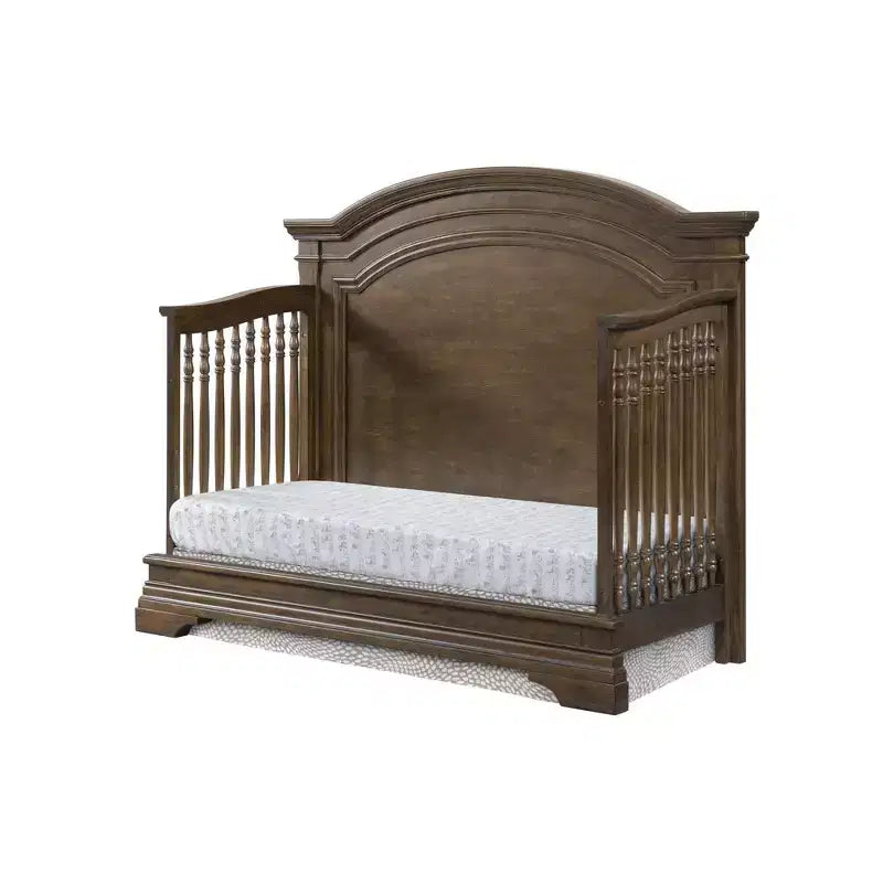 Lit de bébé convertible Olivia Arch Top Westwood Baby - Bois de rose