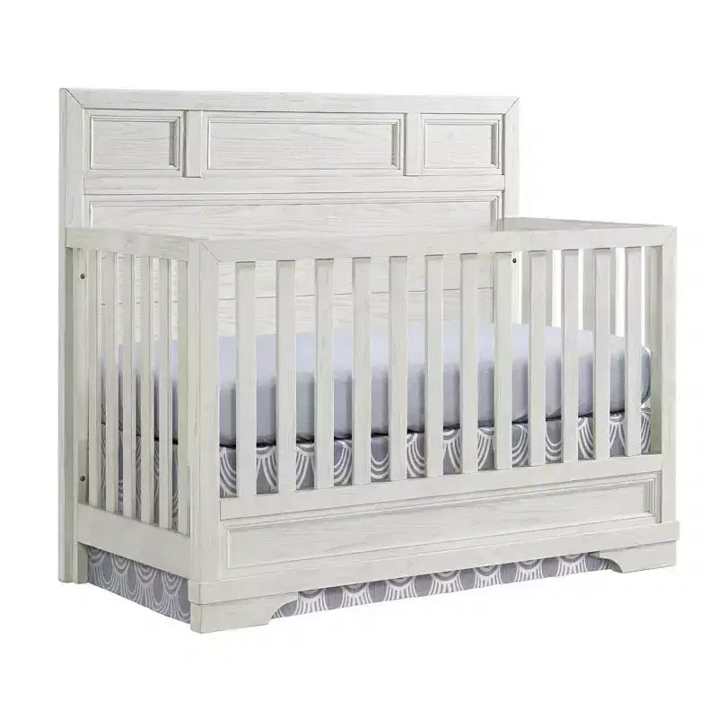 Westwood Baby | Foundry Flat Top Convertible Crib - White Dove