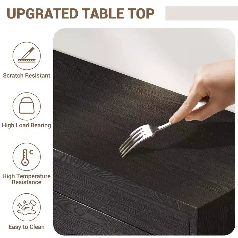 Meuble de garde-manger, Meuble de cuisine avec portes vitrées, Salle à manger