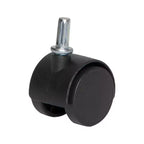 Chariot de rangement à 3 tiroirs Sterilite, organisateur roulant en plastique moyen, blanc, paquet de 6